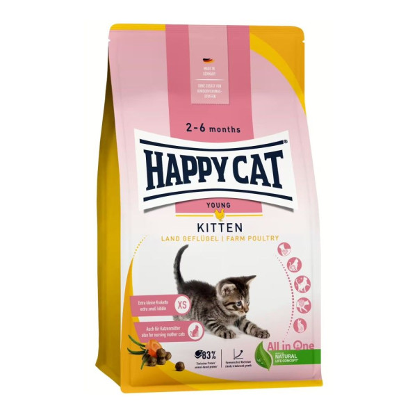 Young Kitten Land Geflügel / Drůbež  1,3 kg