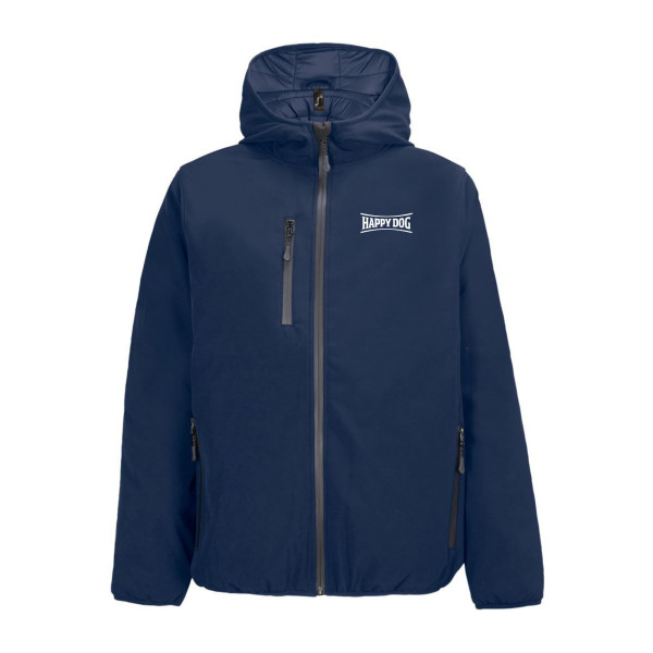 Pánská zimní bunda modrá 4XL