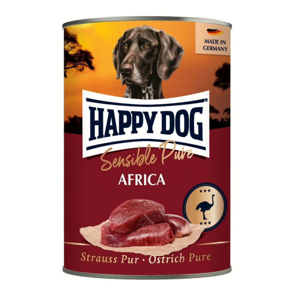 Konzerva Sensible Pure Africa - pštrosí 400 g
